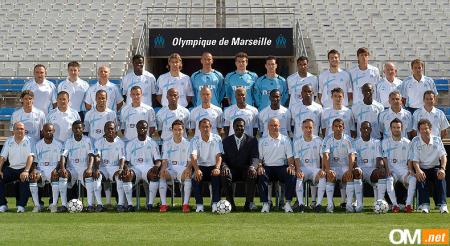 Toute l'équipe de marseille